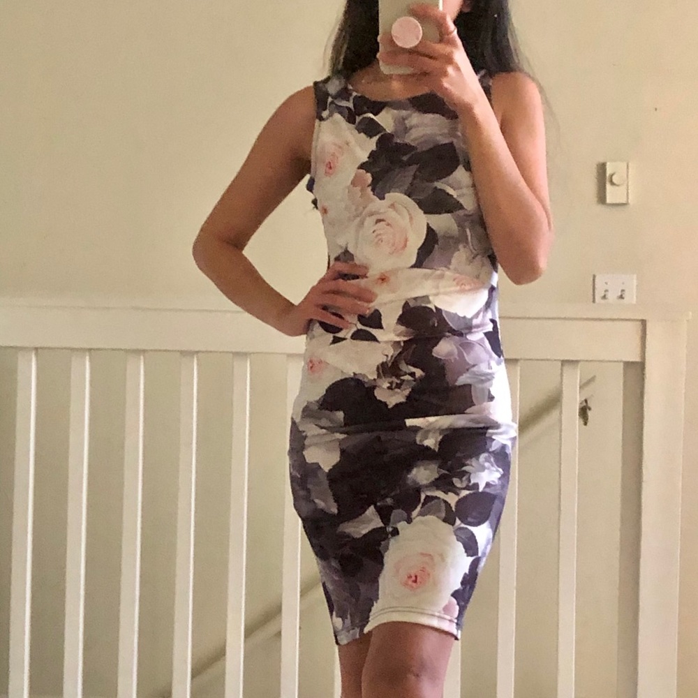 Floral Bodycon Dress